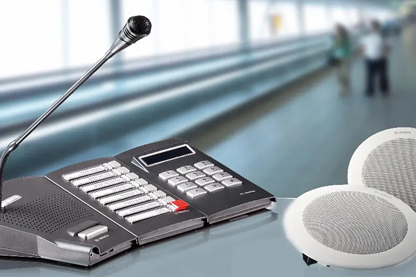 Acil anons ve seslendirme sistemi